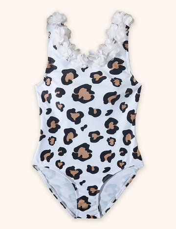 Leopard Print One-piece Swimsuit
